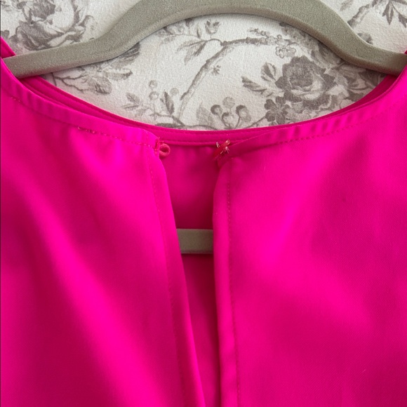 Vibrant Pink Ruffled Dress - Picture 3 of 4